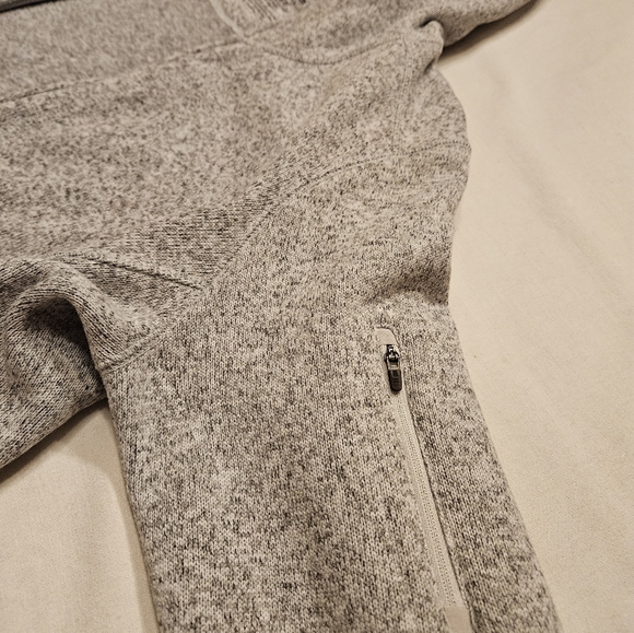 Women's L.L. Bean Sweater Fleece Coat - Picture 4 of 5